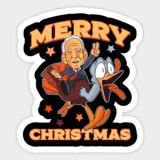 Merry Christmas - Happy Halloween Sticker